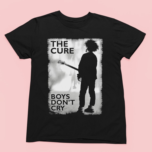 The Cure Boys Don't Cry Men and Women T-Shirt - 1