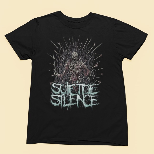 Suicide Silence Fan Art 2 Men and Women T-Shirt - 1