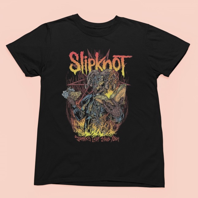 Slipknot Summer's Last Stand Tour Men and Women T-Shirt - 1