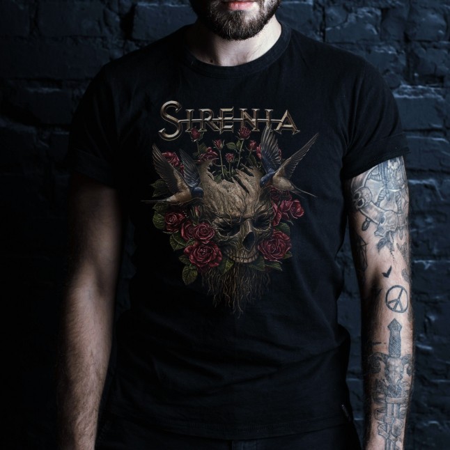 Sirenia Fan Art Men and Women T-Shirt - 1