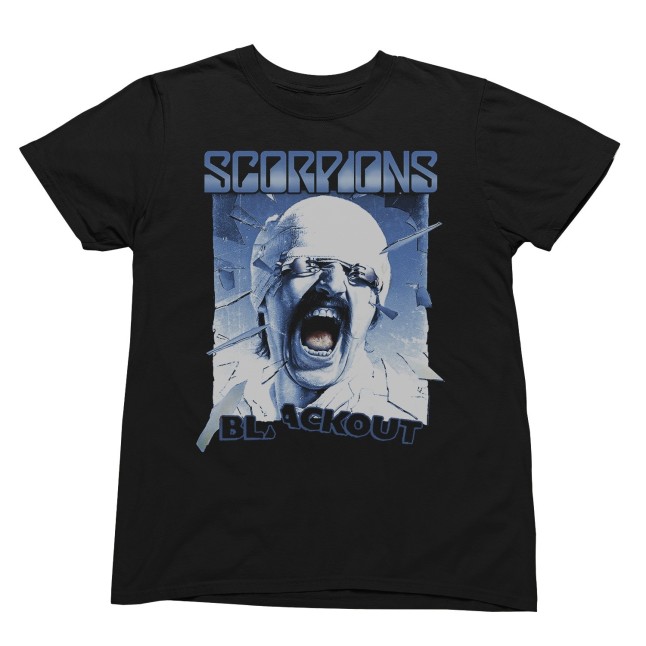 Scorpions Blackout Album Cover Art Men and Women T-Shirt - 1