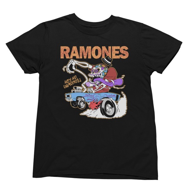 Ramones Hey Ho, Vamonos! Men and Women T-Shirt - 2