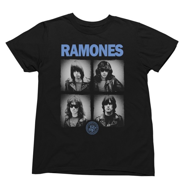 Ramones Band Members Fan Art Men and Women T-Shirt - 1