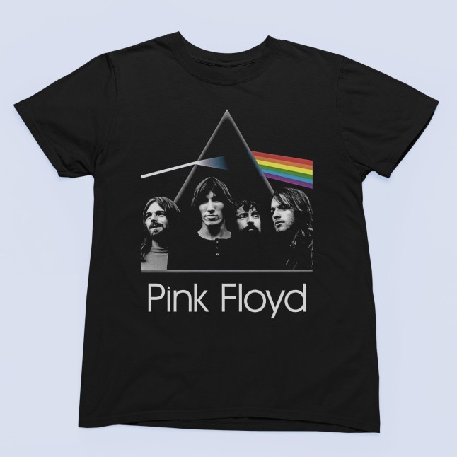 Pink Floyd Band Members Fan Art Men and Women T-Shirt - 1