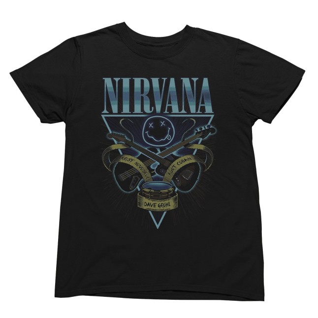 Nirvana Band Fan Art Men and Women T-Shirt - 1