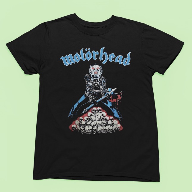 Motorhead Skull King Fan Art Men and Women T-Shirt - 1