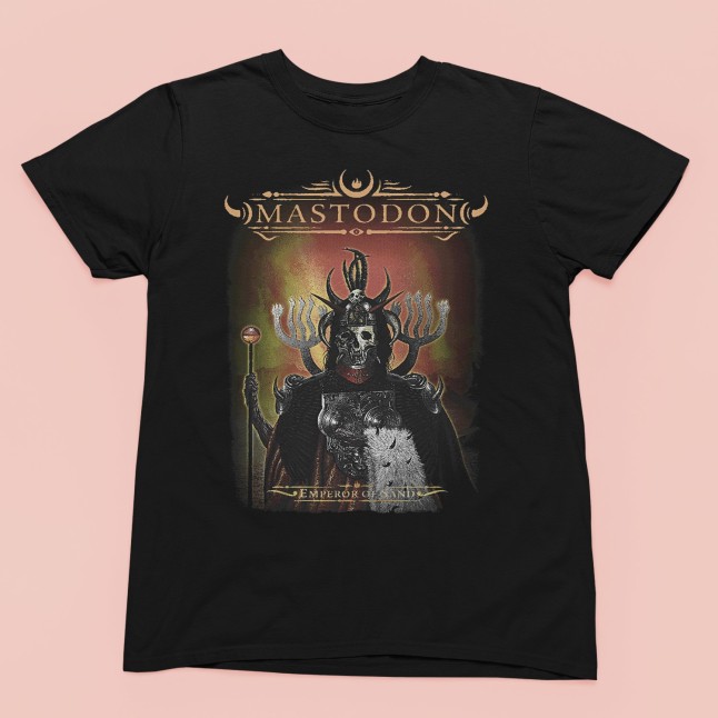 Mastodon Emperor of Sand Album Cover Art Men and Women T-Shirt - 1