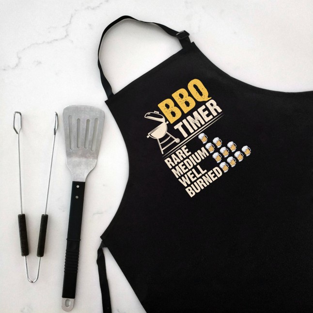 BBQ Timer Apron - 1