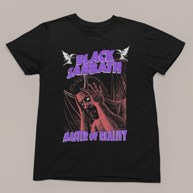 Black Sabbath Master of Reality Fan Art Men and Women T-Shirt - 1