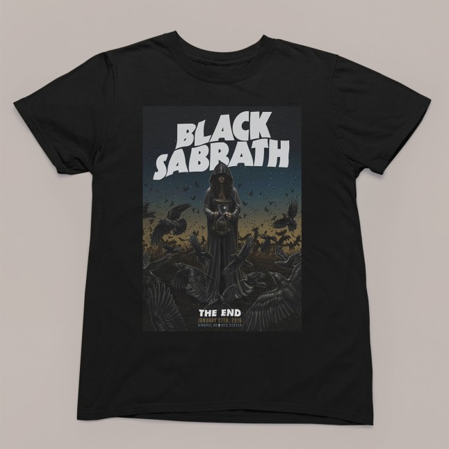 Black Sabbath 2016 The End Fan Art 2 Men and Women T-Shirt - 1