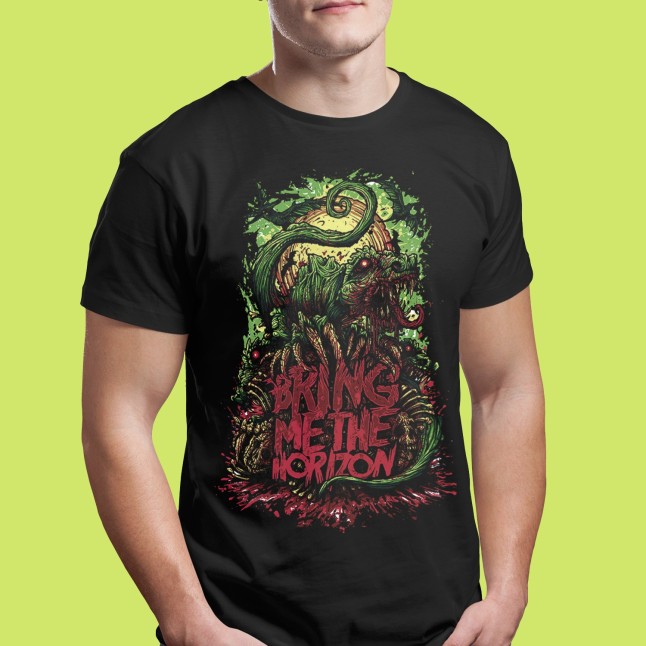 Bring Me The Horizon Monster Chaos Men and Women T-Shirt - 1