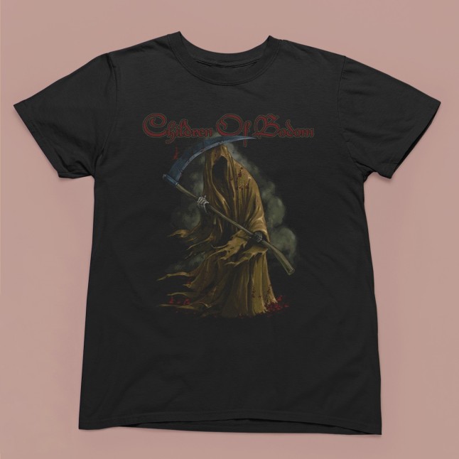 Children of Bodom Reaper Fan Art 2 Men and Women T-Shirt - 1