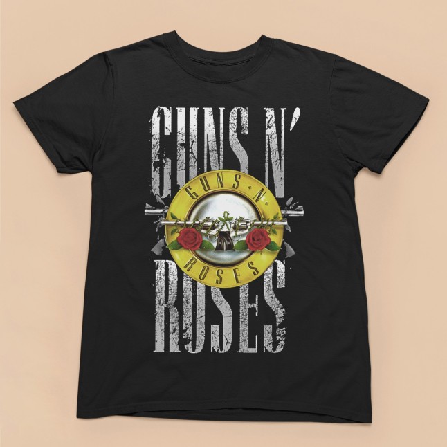 Guns N' Roses Band Logo Men and Women T-Shirt - 1