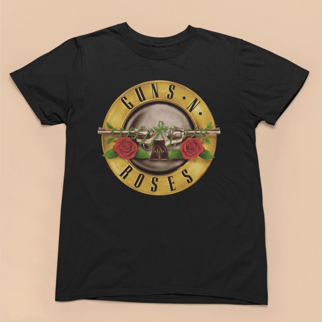 Guns N' Roses Classic Band Logo Men and Women T-Shirt - 1