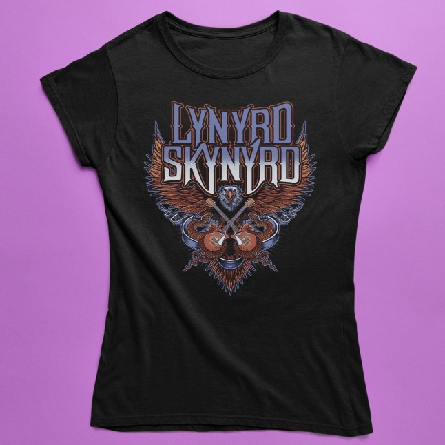 Lynyrd skynyrd t shirt women's best sale