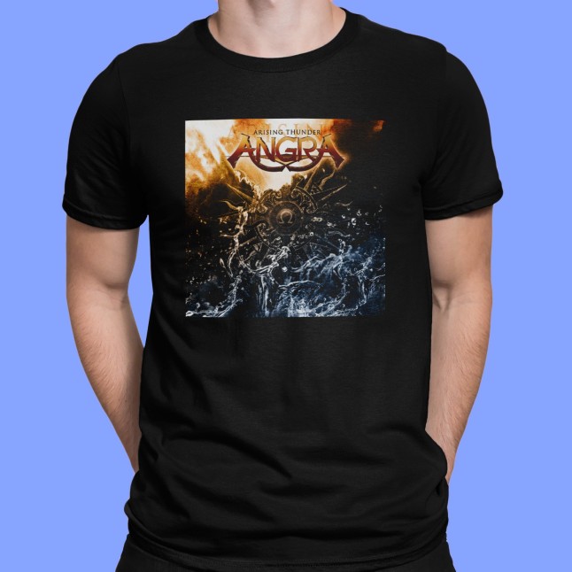 Angra Arising Thunder T-Shirt Men and Women T-Shirt - 1