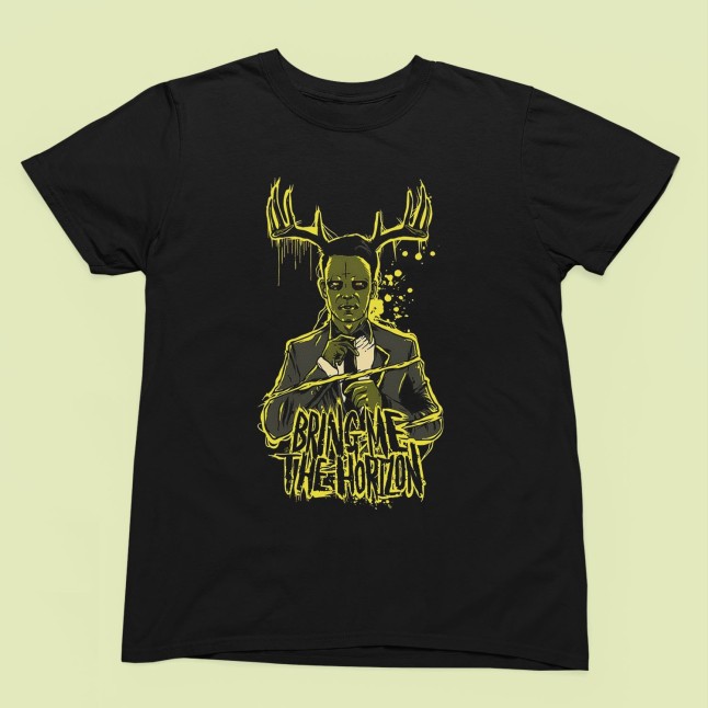 Bring Me the Horizon Antlered Man T-Shirt - 1