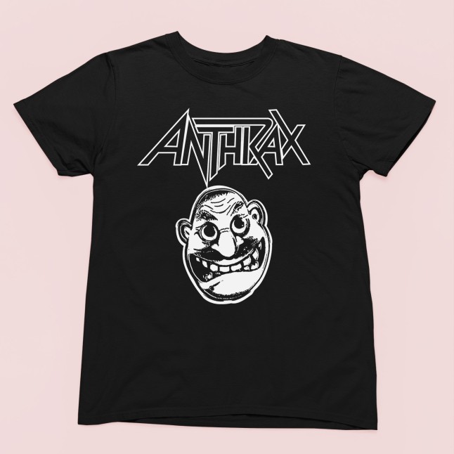 Anthrax Smiley Face T-Shirt - 1