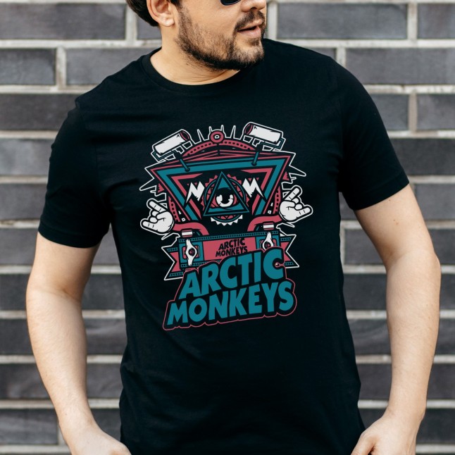 Arctic Monkeys Eye Pyramid T-Shirt - 1