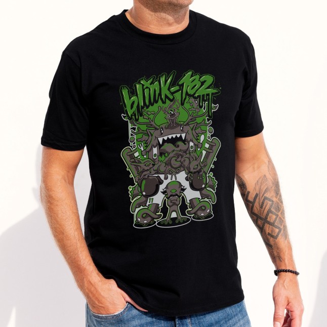 Blink-182 Green Monster T-Shirt - 1