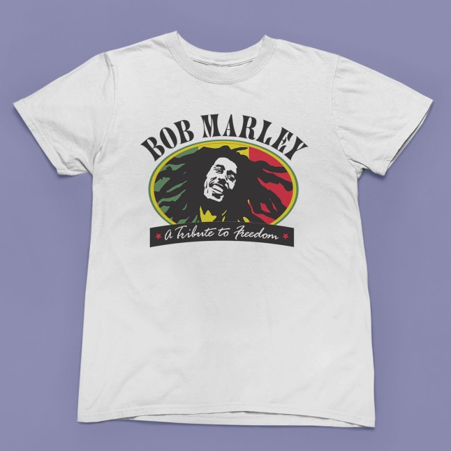 Bob Marley Tribute To Freedom T-Shirt - 1