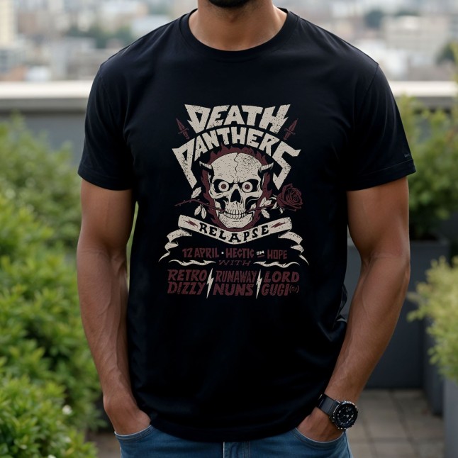 Death Panthers Relapse T-Shirt - 1