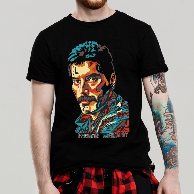 Freddie Mercury Pop Art T-Shirt - 1