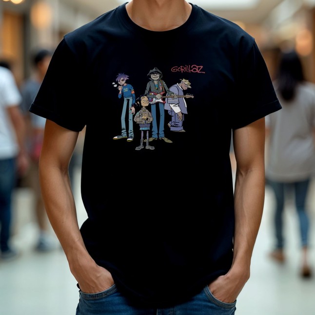 Gorillaz Classic Band T-Shirt - 1