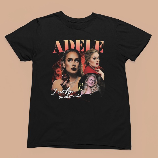 Adele Fire to the Rain T-Shirt - 1