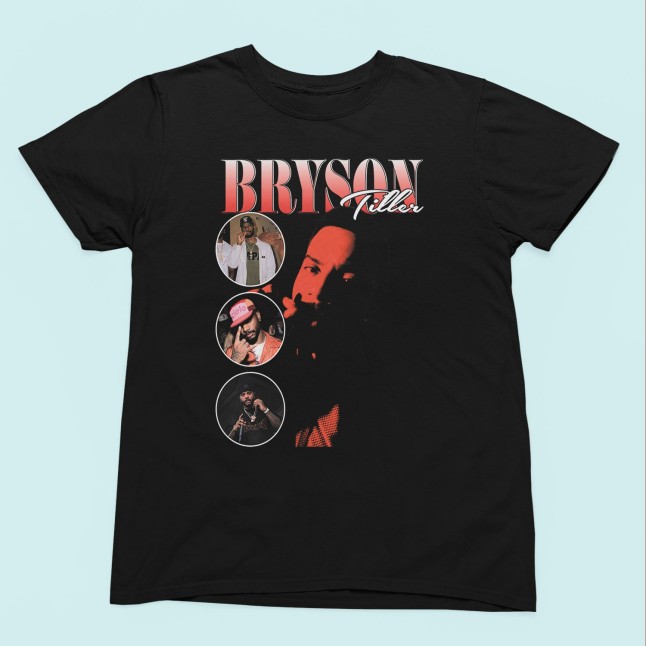 Bryson Tiller R&B Vibes T-Shirt - 1