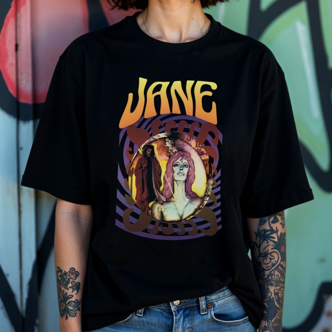 Jane Psychedelic Rock T-Shirt - 4