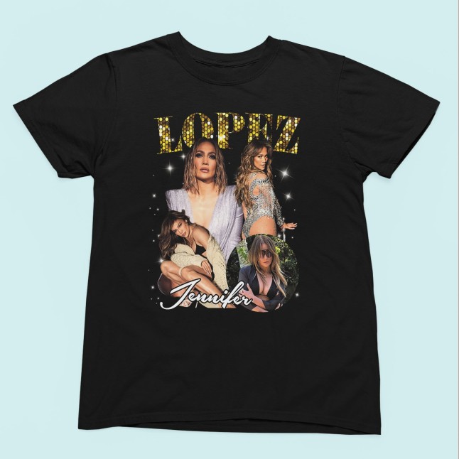 Jennifer Lopez Glitter Diva T-Shirt - 1