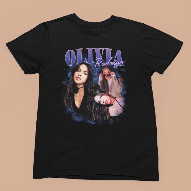 Olivia Rodrigo Pop Star Mood T-Shirt - 1