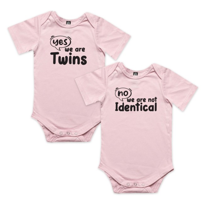 We Are Not Identical Twins Matching Onesies - 1