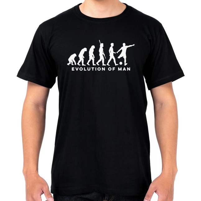 Evolution of Man Soccer T-Shirt - 2