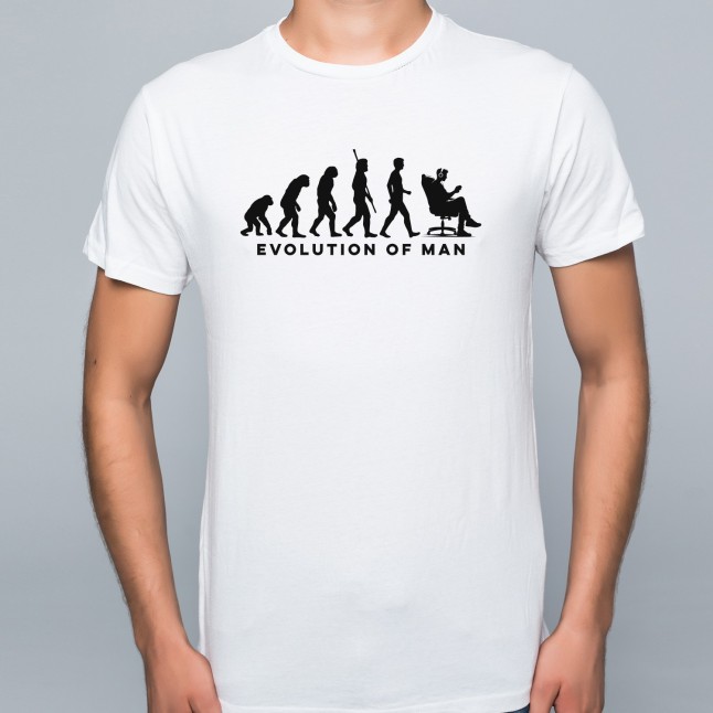 Evolution of Man Gaming T-Shirt - 1