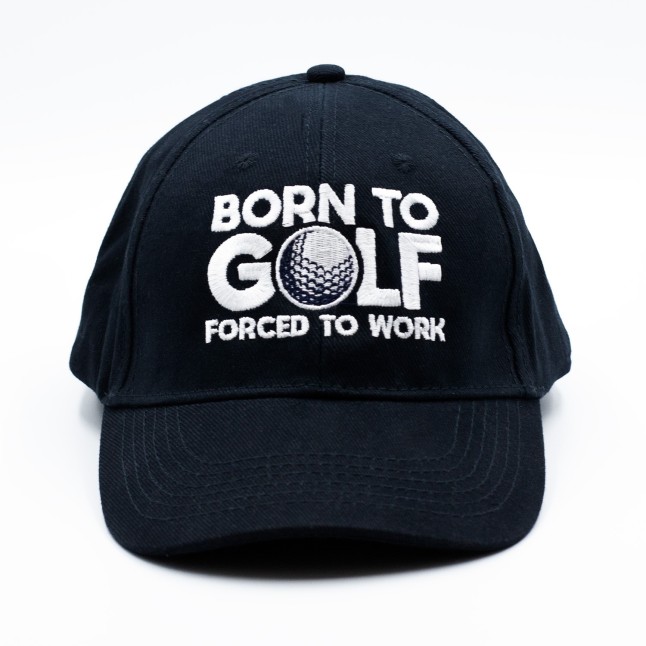 Born to Golf Forced to Work Cap - 1