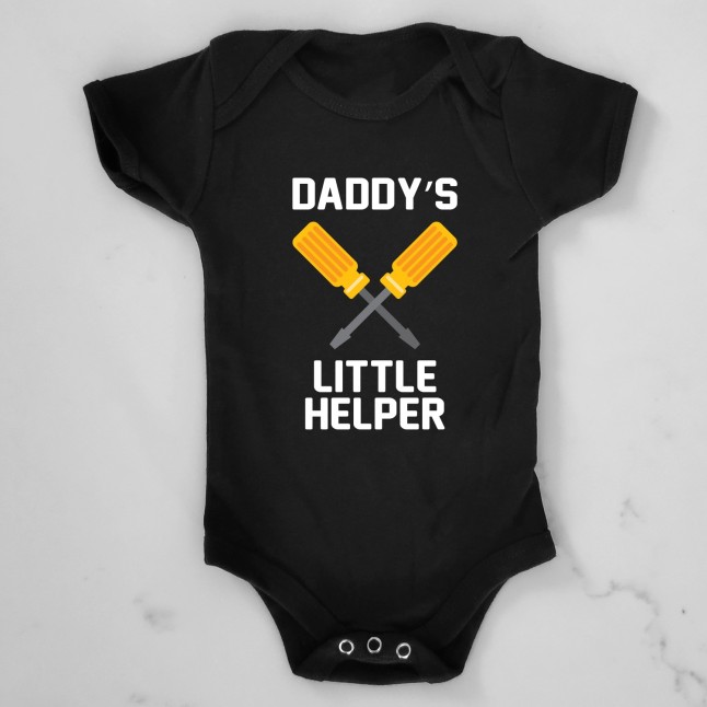 Daddy's Little Helper Kids Onesies or T-Shirt - 1