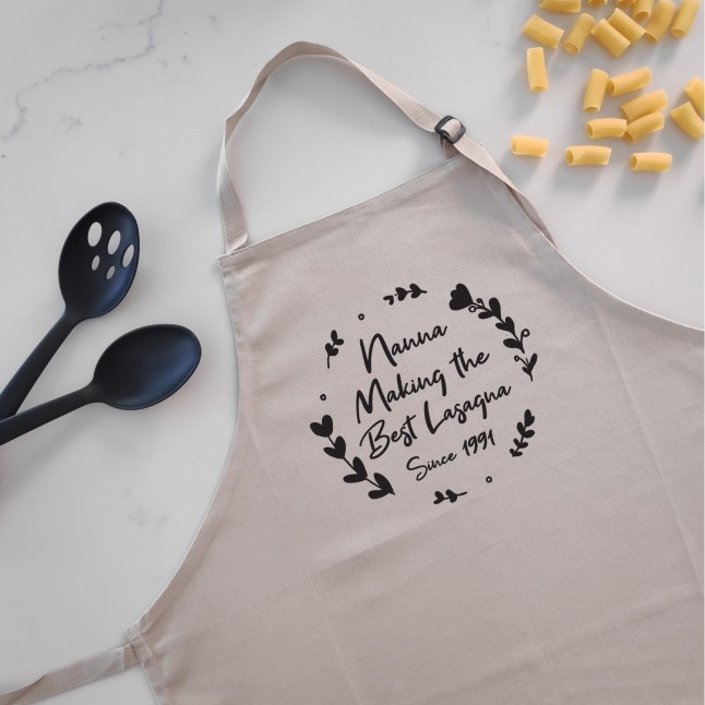 copy of Custom Name with Description Apron - 1