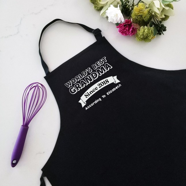 copy of Custom World's Best Mum Apron - 1