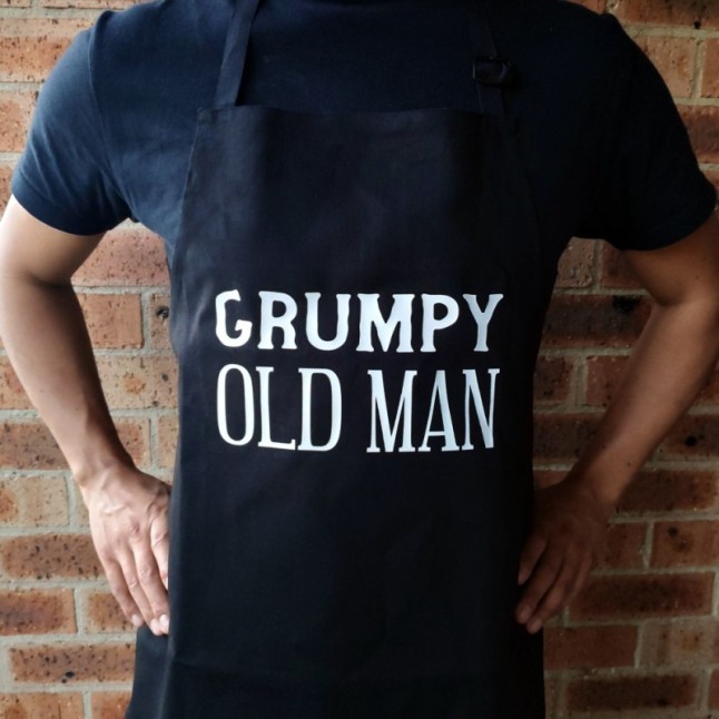 Grumpy Old Man Apron - 1