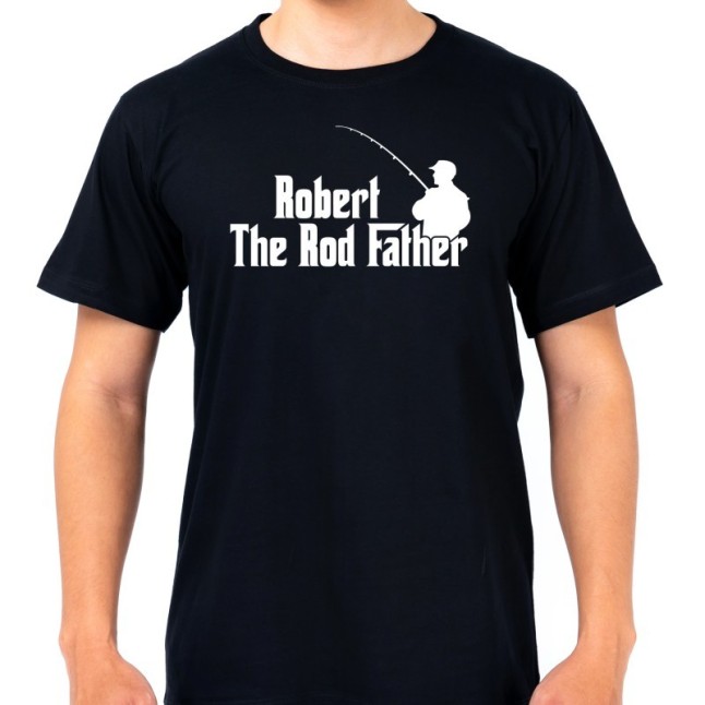 Custom Rod Father T-Shirt - 1