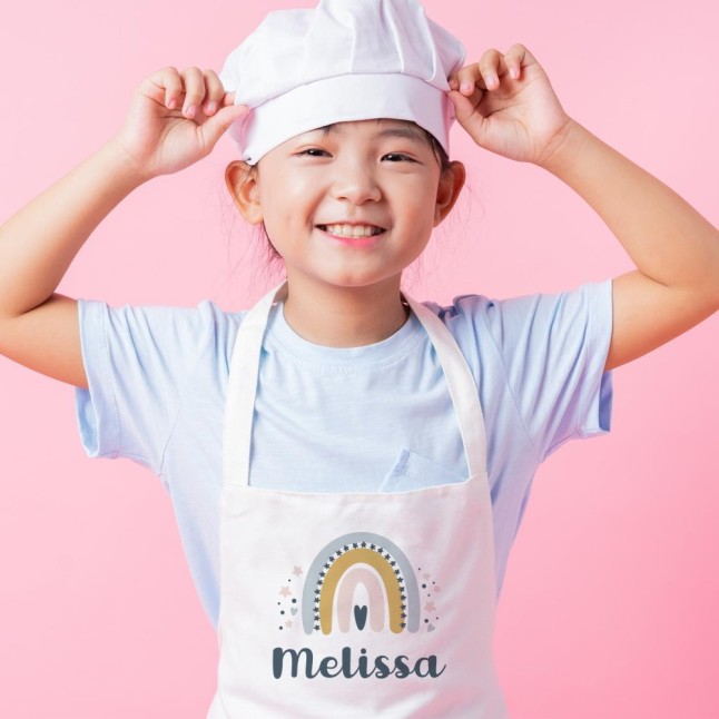 copy of Custom Unicorn with Name Kids Apron - 1