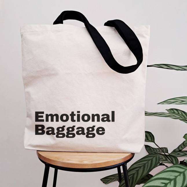 Emotional Baggage Large Tote Bag - 1