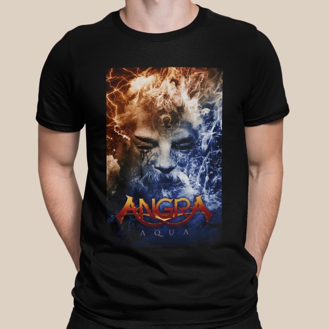 Angra Aqua Album Cover T-Shirt Men and Women T-Shirt - 1