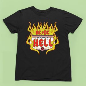 AC/DC Highway To Hell Flame Fan Art