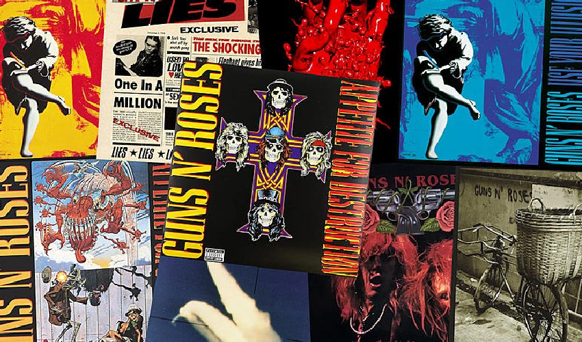 guns-n-roses-collage-album-covers