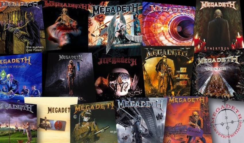 megadeath-album-collage