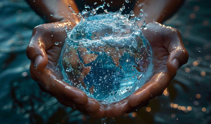 hands-holding-a-sphere-of-water-earth