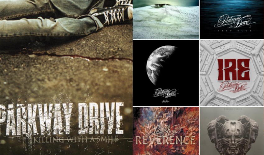 parkway-drive-album-collage